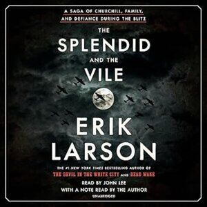 "The Splendid and the Vile" 14 Compact Disk, Audio Book by Erik Larson- 18 hrs.